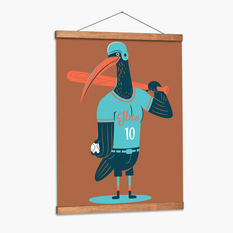 El ibis de Grandes Ligas - Najesi | Cuadro decorativo de Canvas Lab