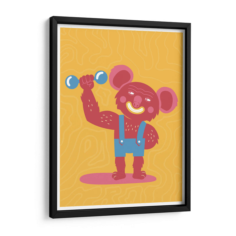 El koala deportista - Najesi | Cuadro decorativo de Canvas Lab