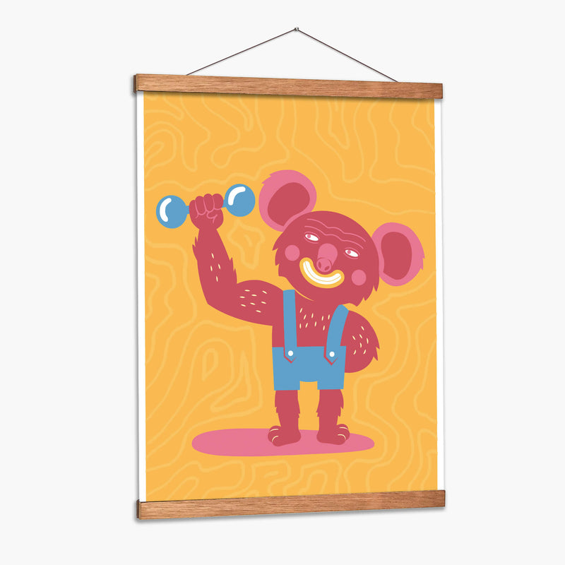 El koala deportista - Najesi | Cuadro decorativo de Canvas Lab