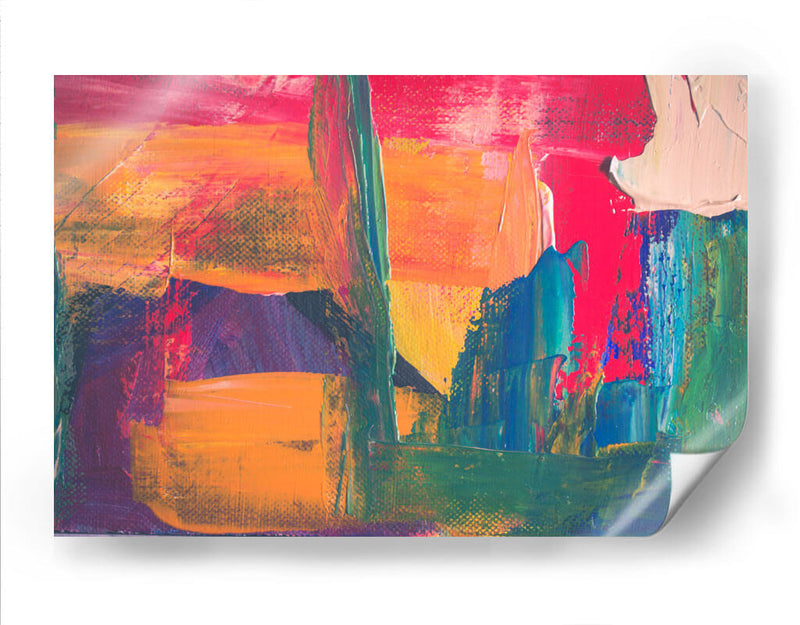 Brochazos a color | Cuadro decorativo de Canvas Lab