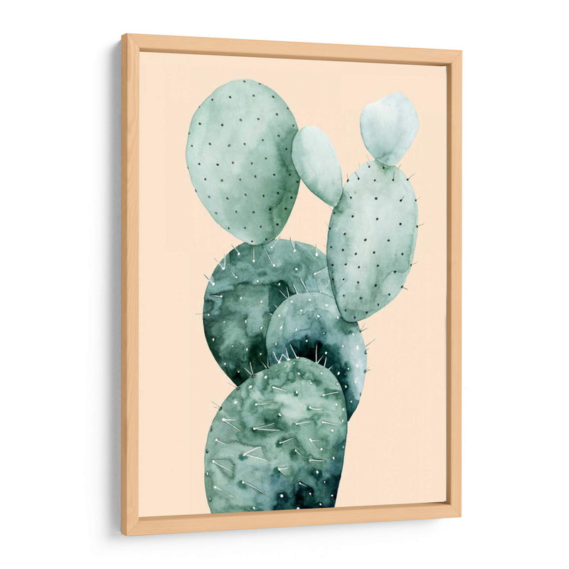 Cactus En Coral I - Grace Popp | Cuadro decorativo de Canvas Lab