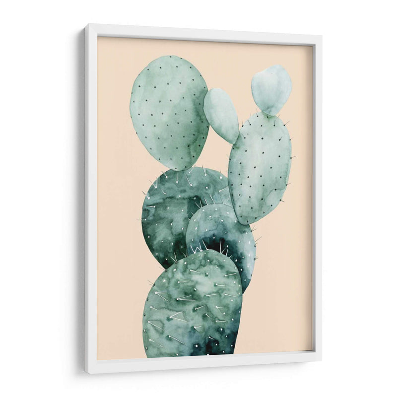 Cactus En Coral I - Grace Popp | Cuadro decorativo de Canvas Lab