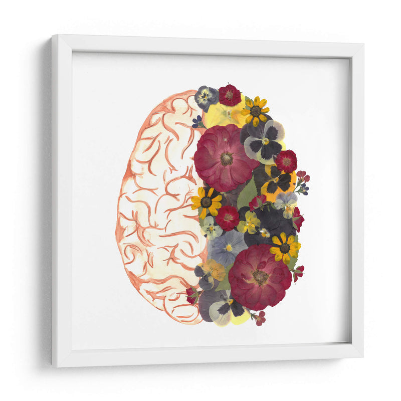 Brain in Color - Designs by Andrea | Cuadro decorativo de Canvas Lab