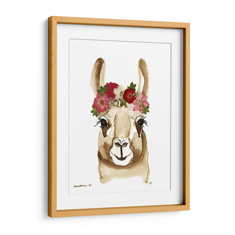 Llama - Designs by Andrea | Cuadro decorativo de Canvas Lab