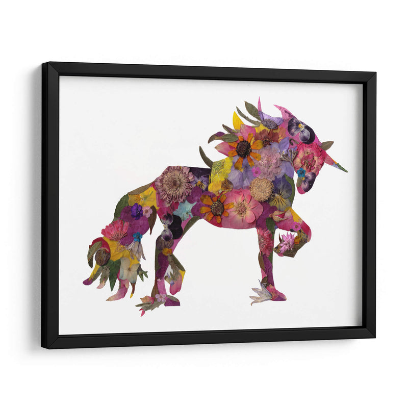 Unicorn Silhouette - Designs by Andrea | Cuadro decorativo de Canvas Lab
