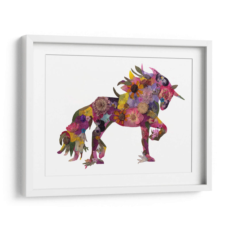 Unicorn Silhouette - Designs by Andrea | Cuadro decorativo de Canvas Lab