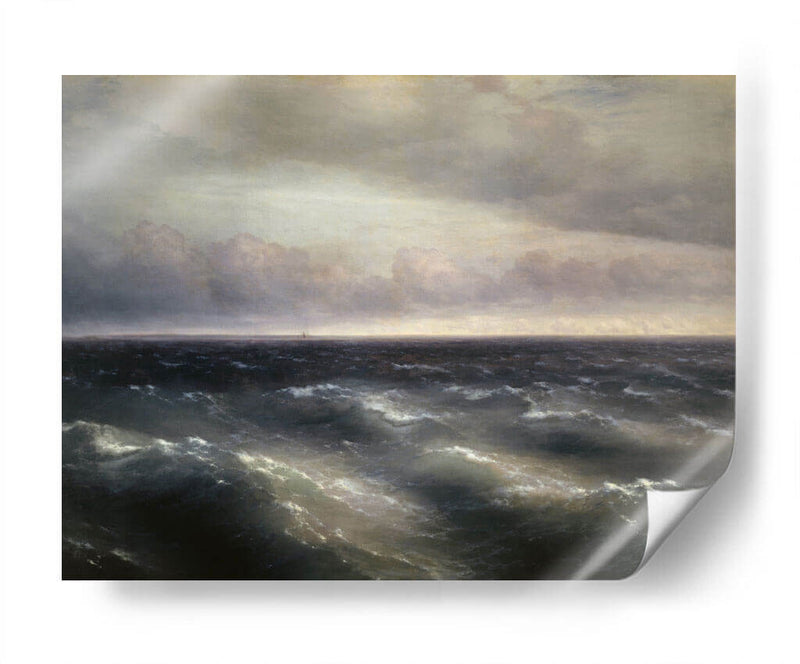 El mar negro - Iván Aivazovsky | Cuadro decorativo de Canvas Lab