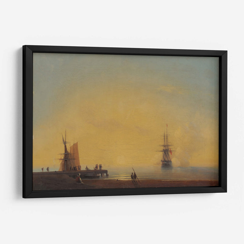 En los caminos de noche - Iván Aivazovsky | Cuadro decorativo de Canvas Lab