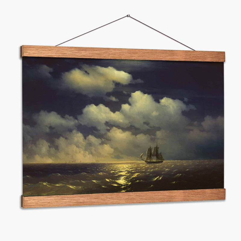 Mercurio Brig después de una victoria sobre dos naves turcas - Iván Aivazovsky | Cuadro decorativo de Canvas Lab