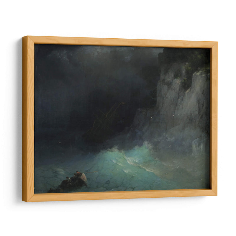 Nave en tormenta - Iván Aivazovsky | Cuadro decorativo de Canvas Lab