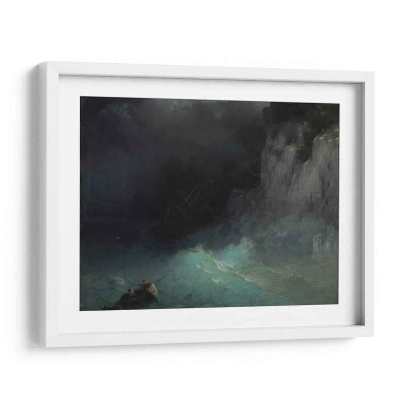 Nave en tormenta - Iván Aivazovsky | Cuadro decorativo de Canvas Lab