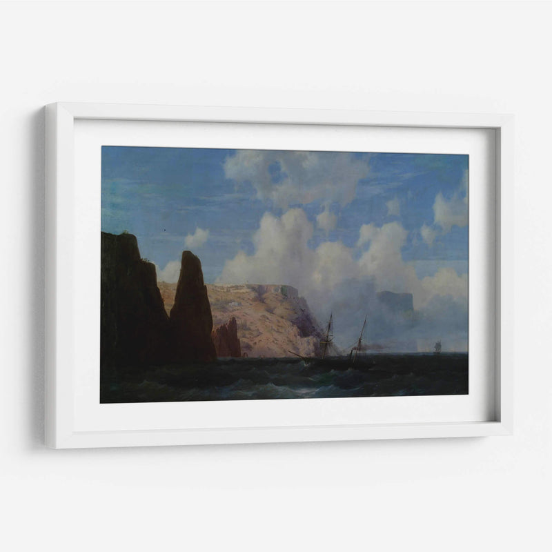Precipicios rocosos - Iván Aivazovsky | Cuadro decorativo de Canvas Lab