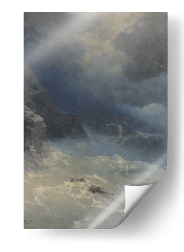 Tormenta - Iván Aivazovsky | Cuadro decorativo de Canvas Lab
