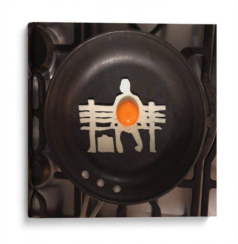 Bubba - Eggshibit | Cuadro decorativo de Canvas Lab