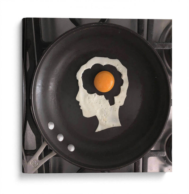 EggHead - Eggshibit | Cuadro decorativo de Canvas Lab