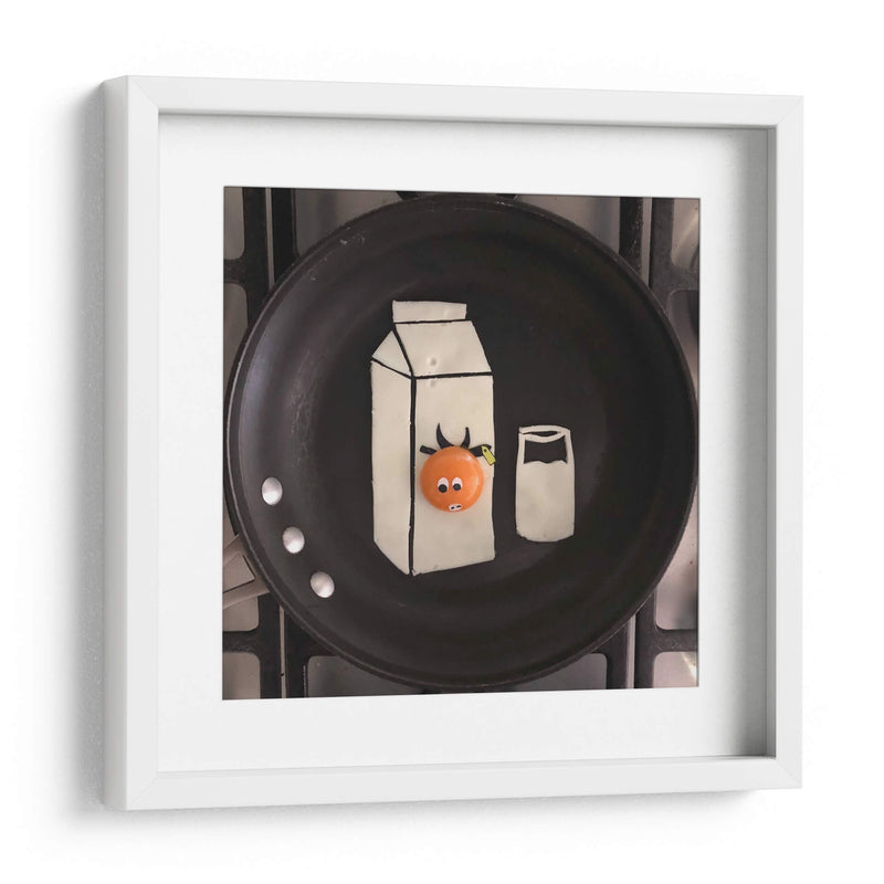 Milk - Eggshibit | Cuadro decorativo de Canvas Lab