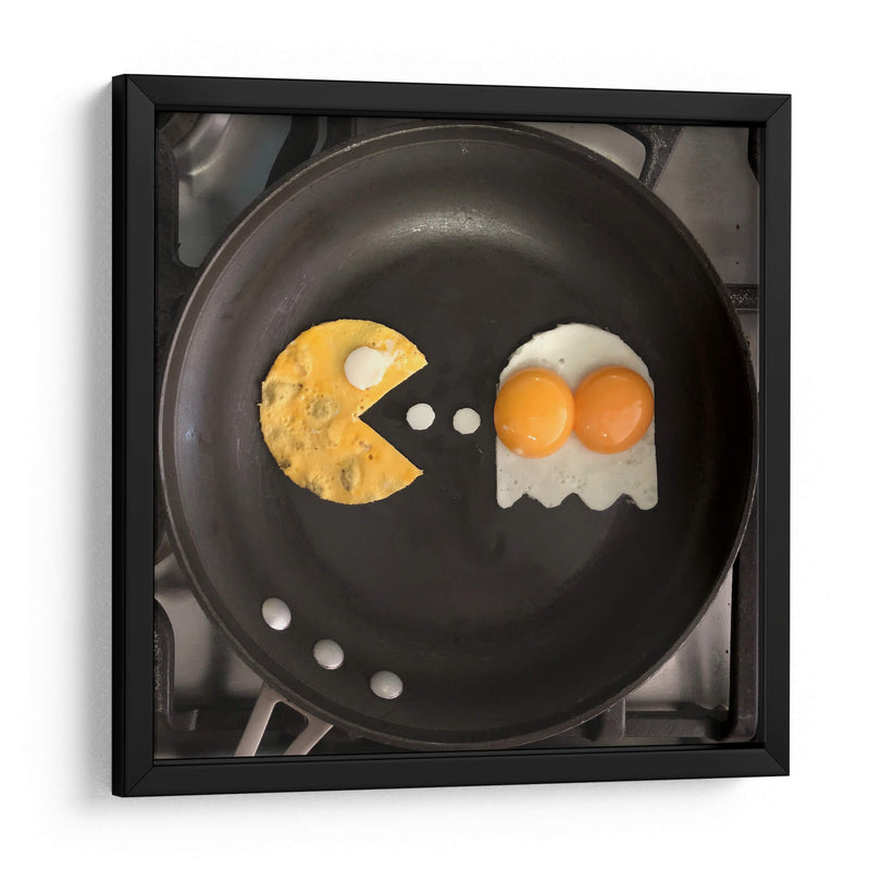 PacPan - Eggshibit | Cuadro decorativo de Canvas Lab