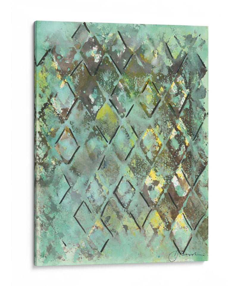 Celosía En Verde I - Joyce Combs | Cuadro decorativo de Canvas Lab