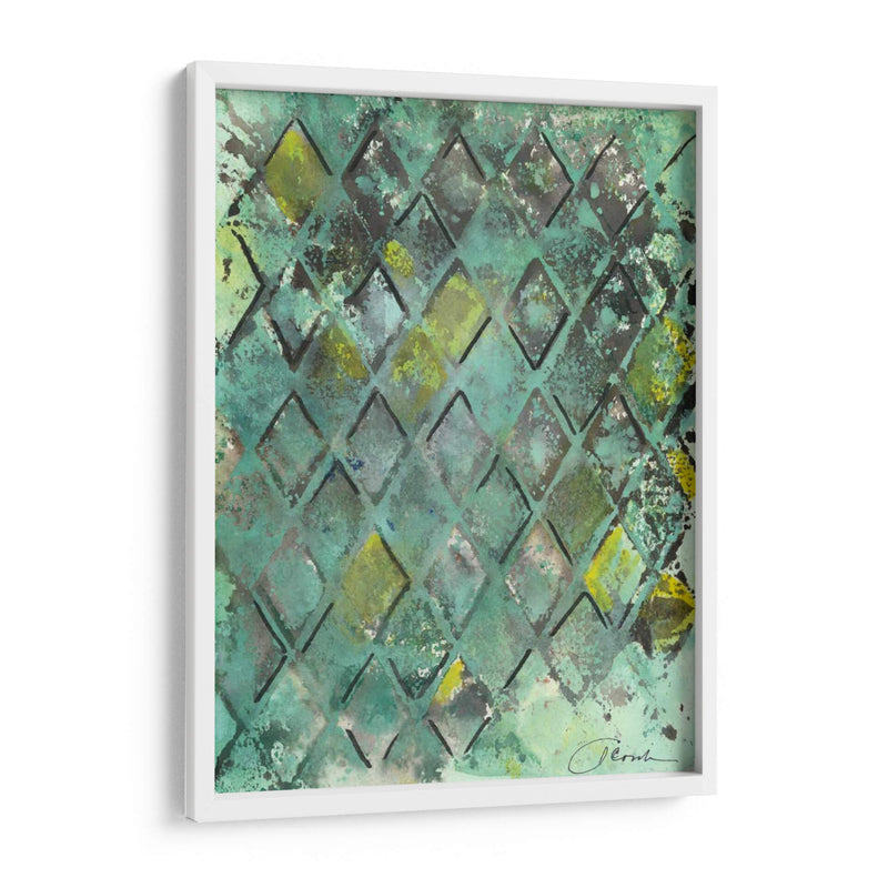 Celosía En Verde Ii - Joyce Combs | Cuadro decorativo de Canvas Lab