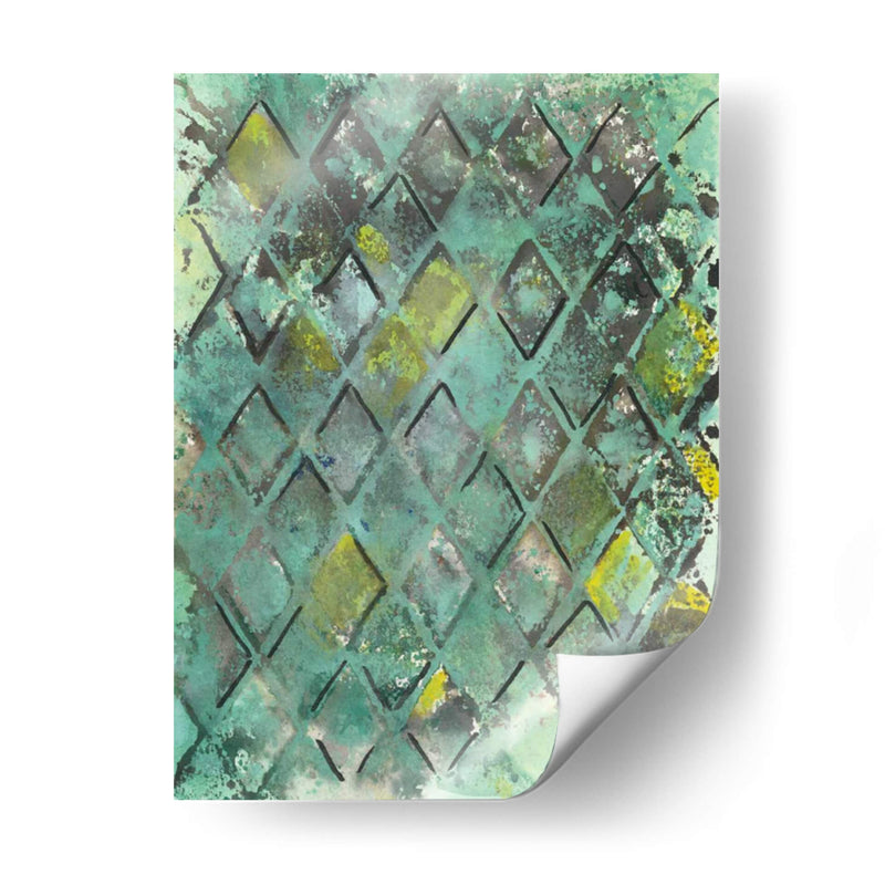 Celosía En Verde Ii - Joyce Combs | Cuadro decorativo de Canvas Lab
