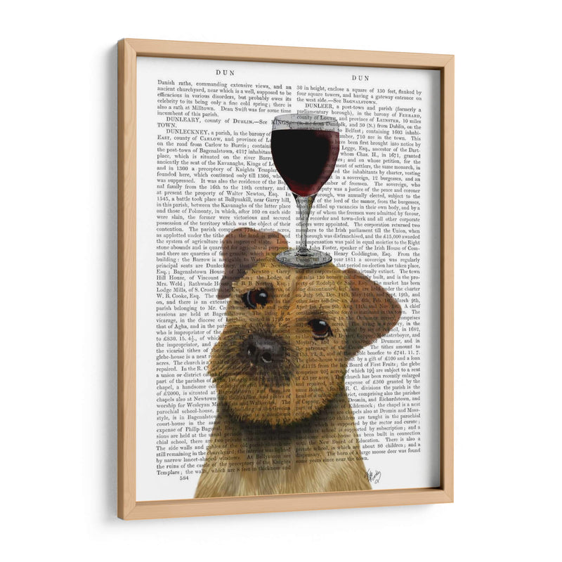 Perro Au Vin, Frontera Terrier - Fab Funky | Cuadro decorativo de Canvas Lab