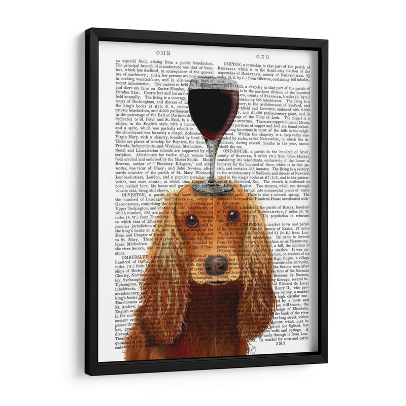 Perro Au Vin, Cocker Spaniel - Fab Funky | Cuadro decorativo de Canvas Lab