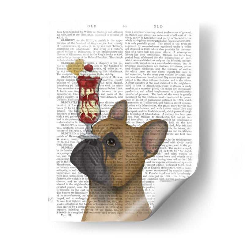 Helado De Bulldog Francés - Fab Funky | Cuadro decorativo de Canvas Lab