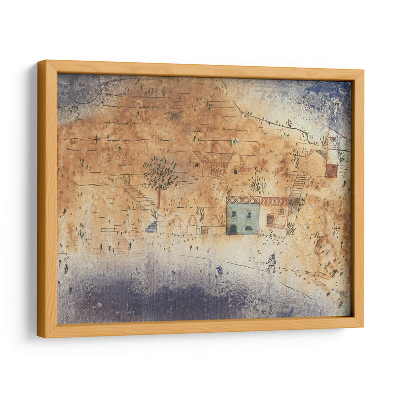 Bahía M. en Sicilia - Paul Klee | Cuadro decorativo de Canvas Lab