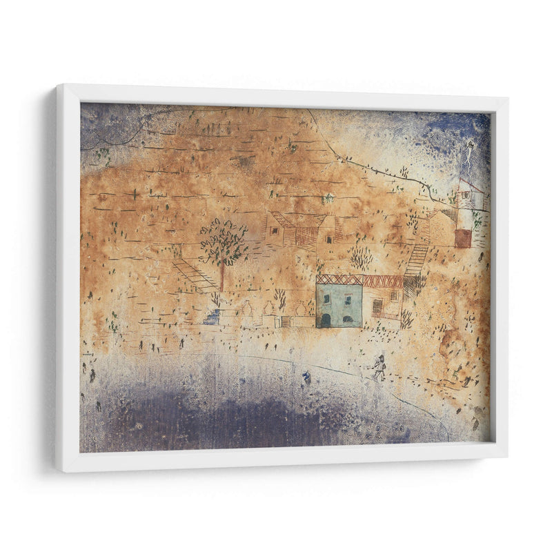 Bahía M. en Sicilia - Paul Klee | Cuadro decorativo de Canvas Lab