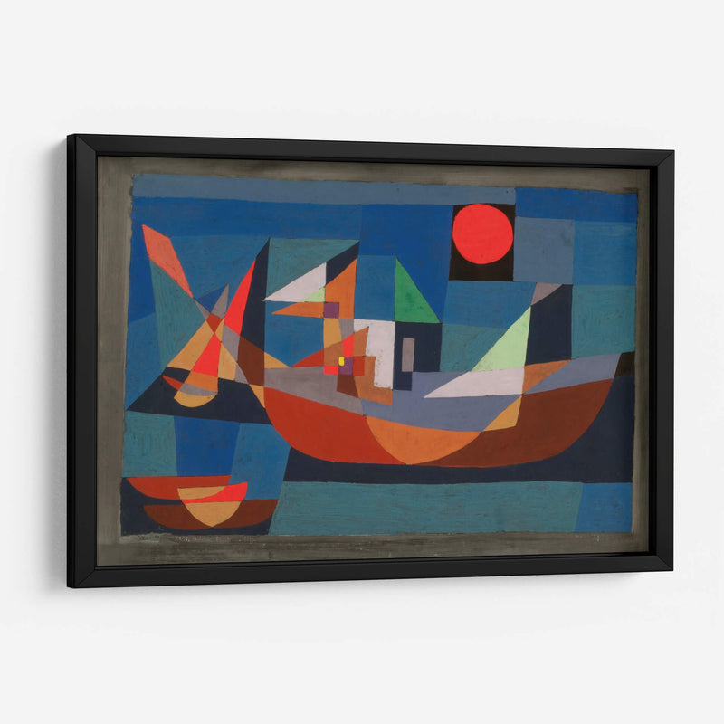 Barcos en reposo - Paul Klee | Cuadro decorativo de Canvas Lab
