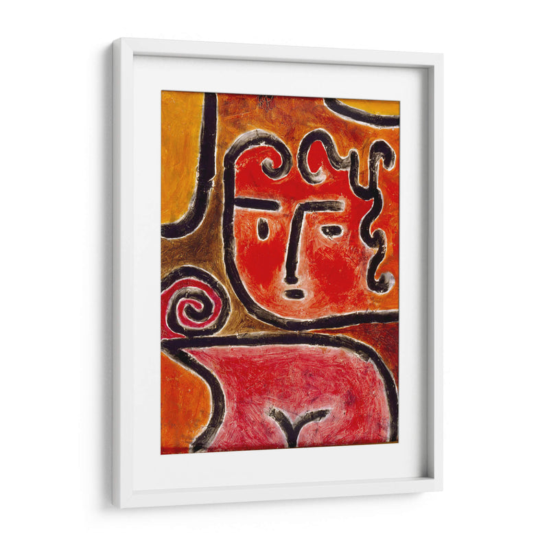 Chica de sangre caliente - Paul Klee | Cuadro decorativo de Canvas Lab