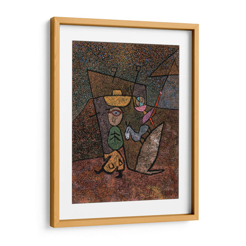 Circo ambulante - Paul Klee | Cuadro decorativo de Canvas Lab