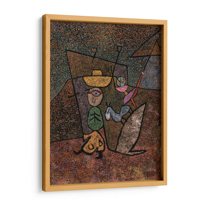 Circo ambulante - Paul Klee | Cuadro decorativo de Canvas Lab