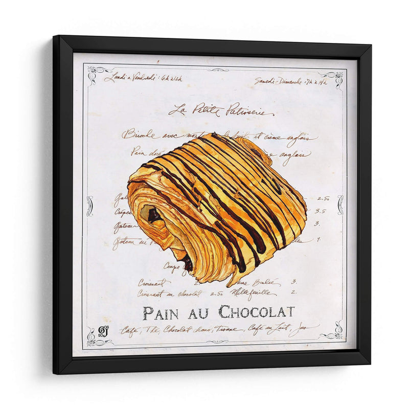 Pain Au Chocolat - Ginny Joyner | Cuadro decorativo de Canvas Lab