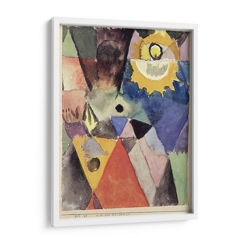 Con la lámpara de gas - Paul Klee | Cuadro decorativo de Canvas Lab