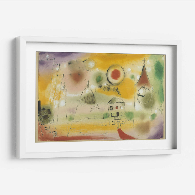 Día de invierno justo antes del mediodía - Paul Klee | Cuadro decorativo de Canvas Lab