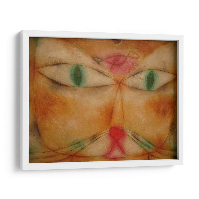 El gato y el pájaro - Paul Klee | Cuadro decorativo de Canvas Lab