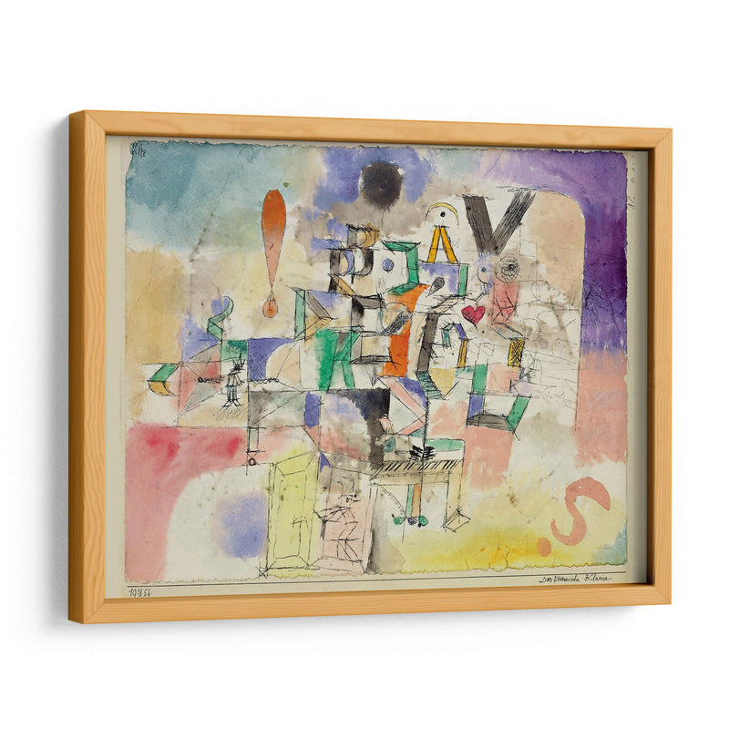 El piano literario - Paul Klee | Cuadro decorativo de Canvas Lab