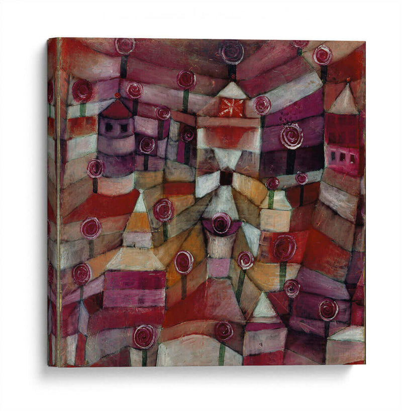 Jardín de rosas - Paul Klee | Cuadro decorativo de Canvas Lab