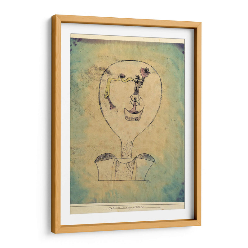 Los comienzos de una sonrisa - Paul Klee | Cuadro decorativo de Canvas Lab
