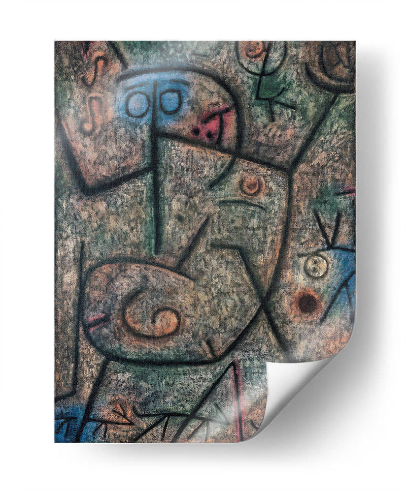 ¡Oh, estos rumores! - Paul Klee | Cuadro decorativo de Canvas Lab
