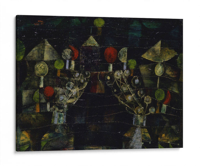 Pabellón de mujeres - Paul Klee | Cuadro decorativo de Canvas Lab