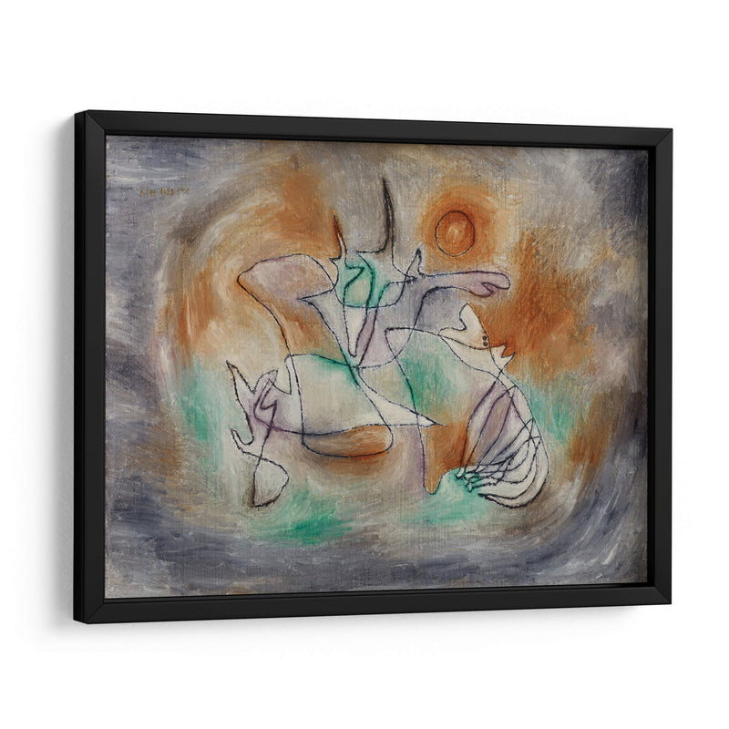 Perro aullando - Paul Klee | Cuadro decorativo de Canvas Lab