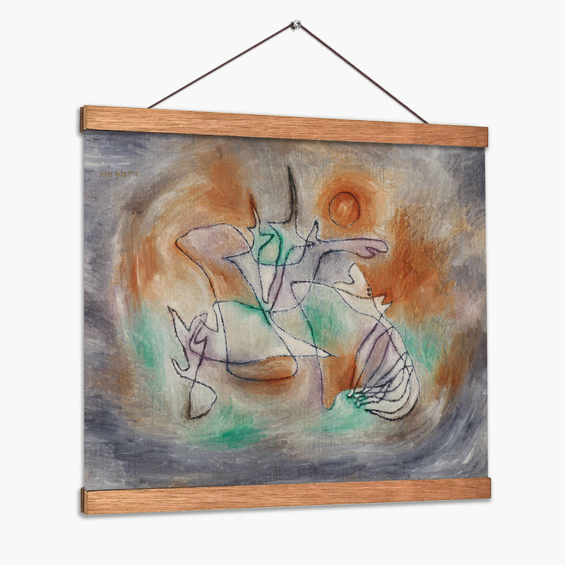 Perro aullando - Paul Klee | Cuadro decorativo de Canvas Lab