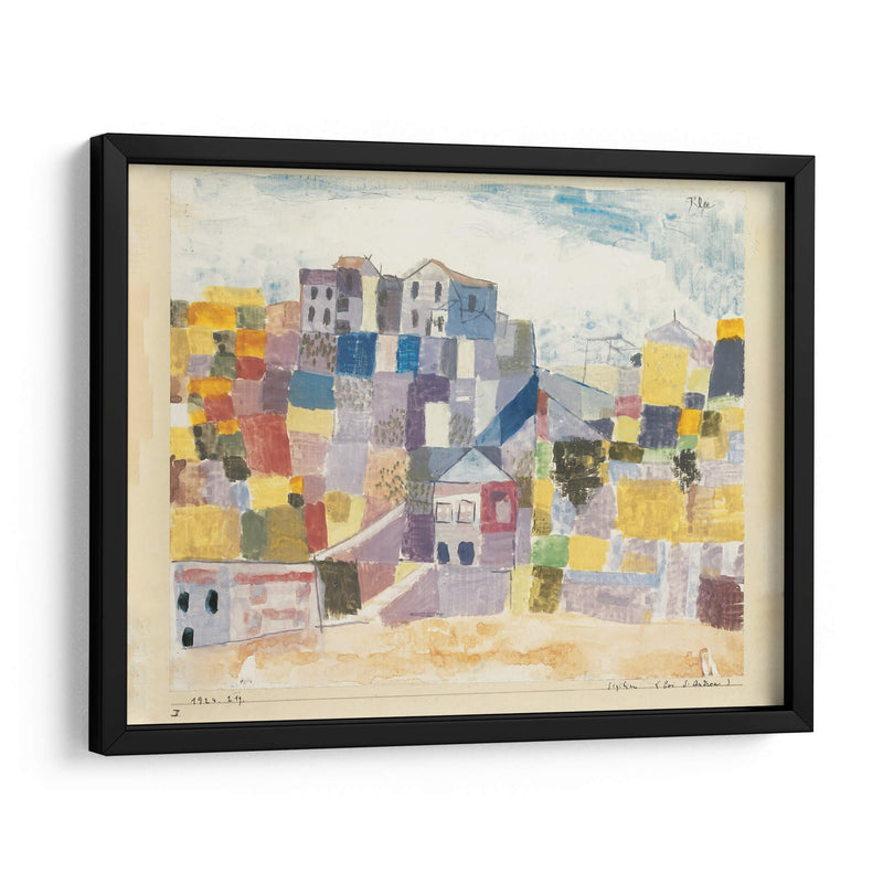 Sicilia cerca de S. Andrea - Paul Klee | Cuadro decorativo de Canvas Lab