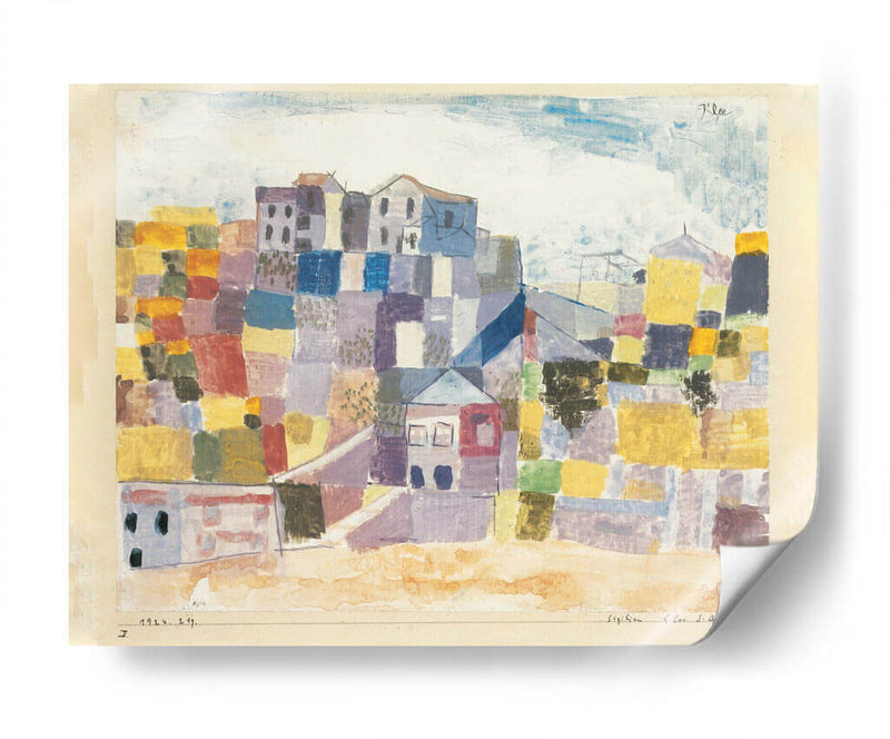 Sicilia cerca de S. Andrea - Paul Klee | Cuadro decorativo de Canvas Lab