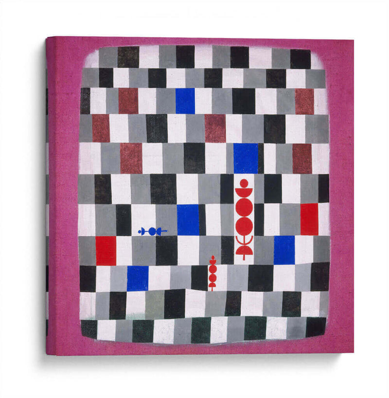 Súper ajedrez - Paul Klee | Cuadro decorativo de Canvas Lab