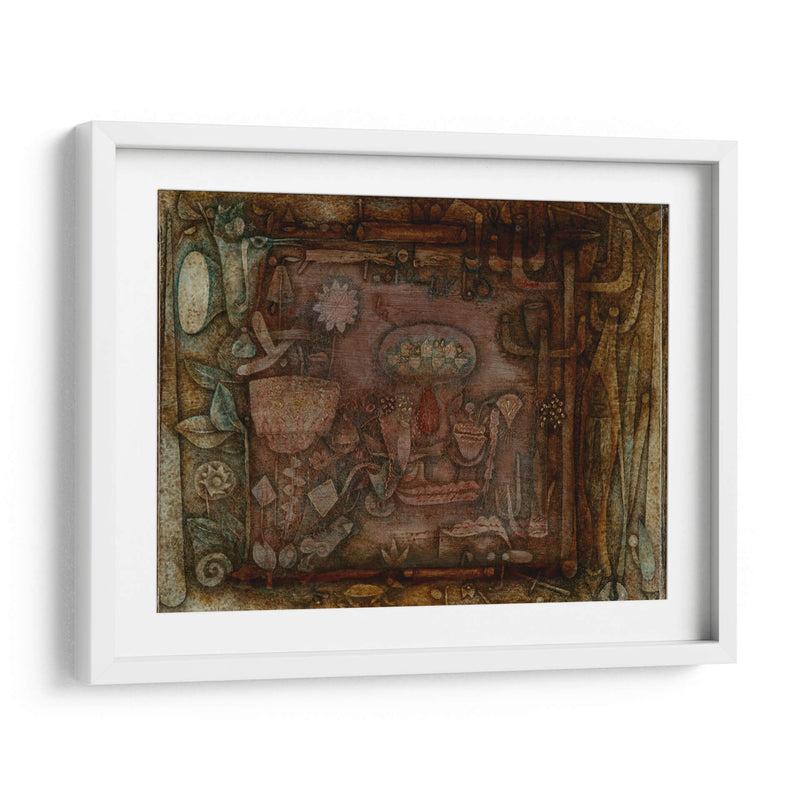 Teatro botánico - Paul Klee | Cuadro decorativo de Canvas Lab