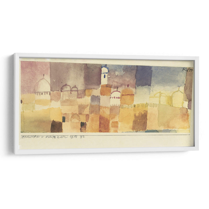 Vista de Kirwan - Paul Klee | Cuadro decorativo de Canvas Lab