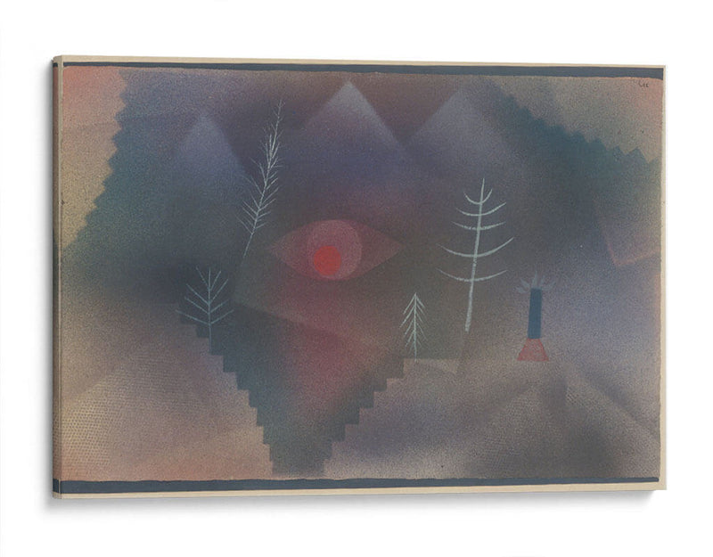 Vistazo de un paisaje - Paul Klee | Cuadro decorativo de Canvas Lab